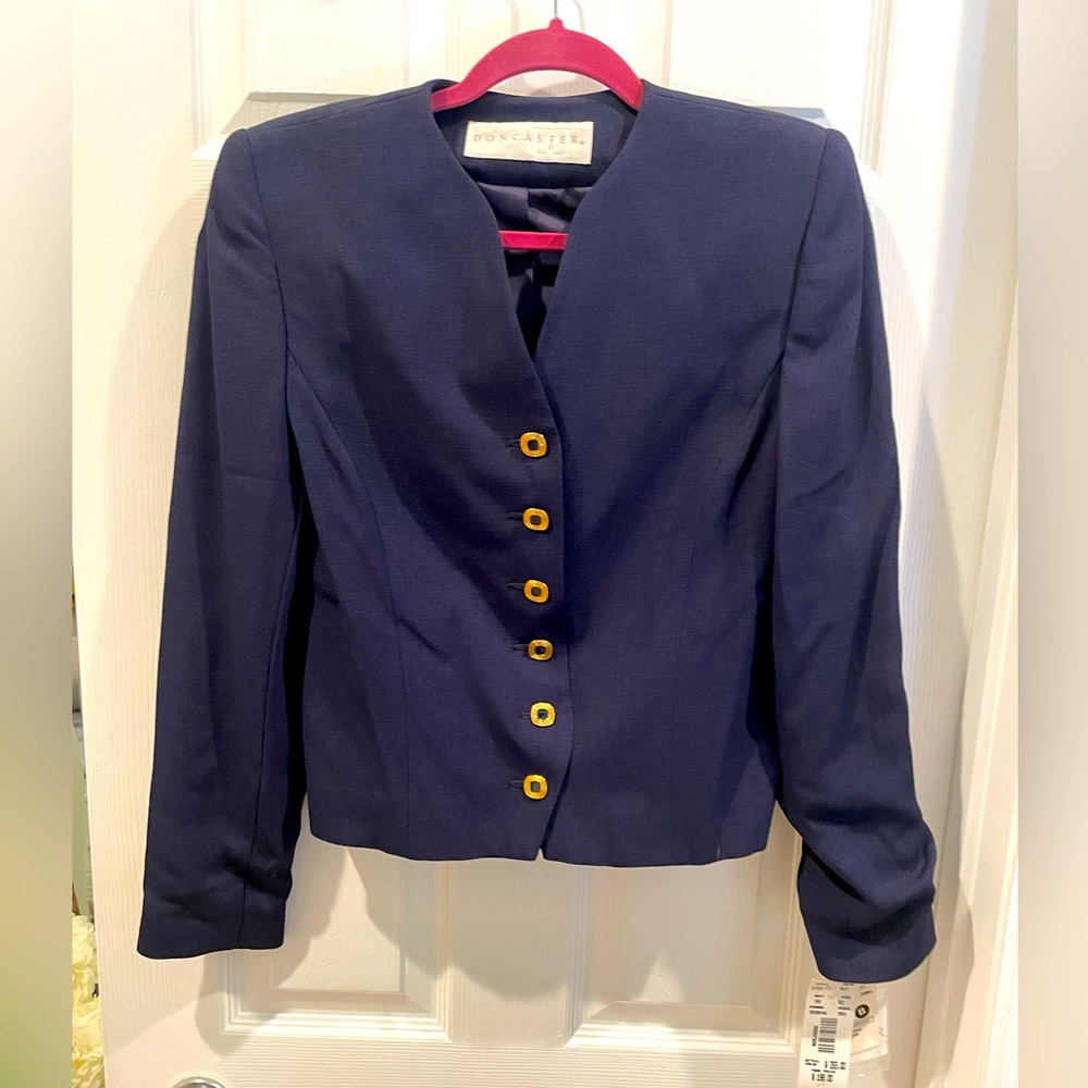 DONCASTOR dress button down jacket